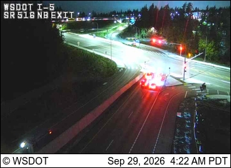 I-5 at MP 149.0: SR 516, NB Exit