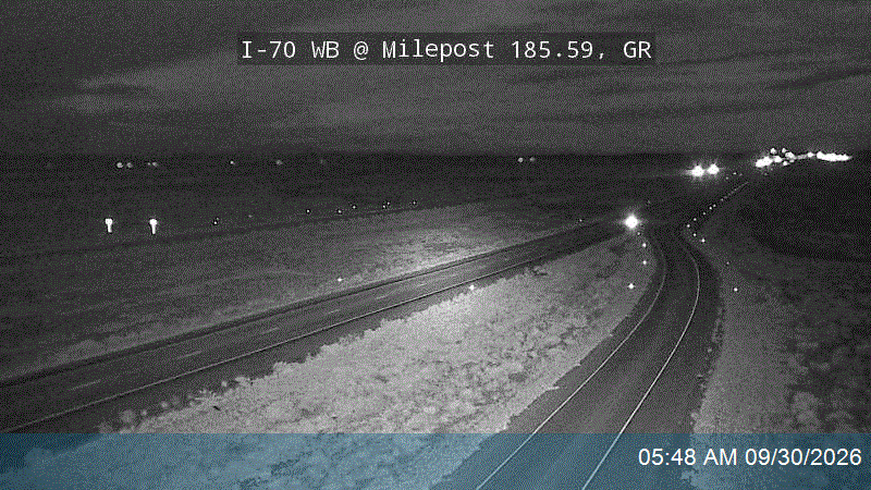 I-70 WB @ Milepost 185.59, GR