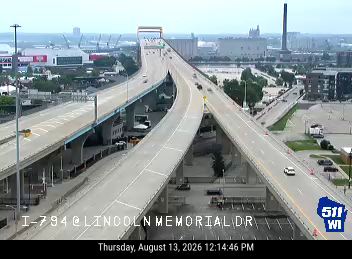 I-794  - I-794 at Lincoln Memorial Dr