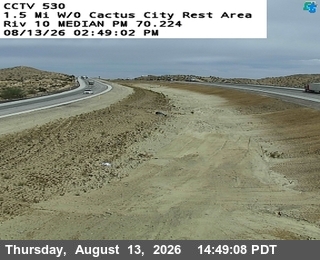 I-10 : (530) 1.5 w/o Cactus City Rest Area