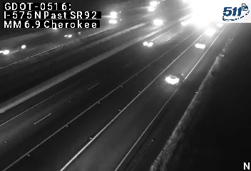GDOT-0516: I-575 N past SR92 MM 6.9 (Cherokee)