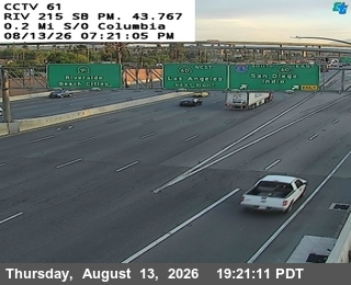 I-215 : (61) 0.2 Miles S of Columbia