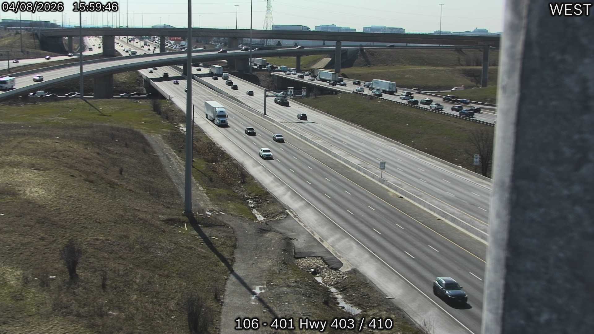 Highway 401 / 403 / 410 Interchange