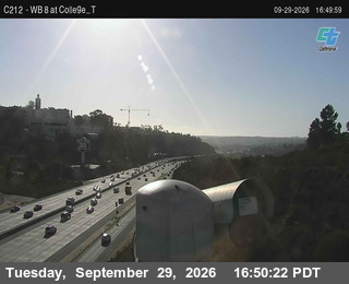 I-8 - (C212) WB 8 : College B - West