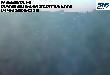GDOT-0480: I-75 S before SR280 MM 261.8 (Cobb)