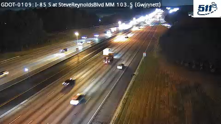 GDOT-0109: I-85 S at SteveReynoldsBlvd MM 103.5 (Gwinnett)