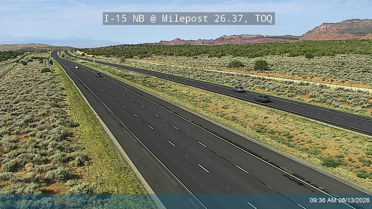 I-15 NB @ Milepost 26.37, TOQ                                                                       