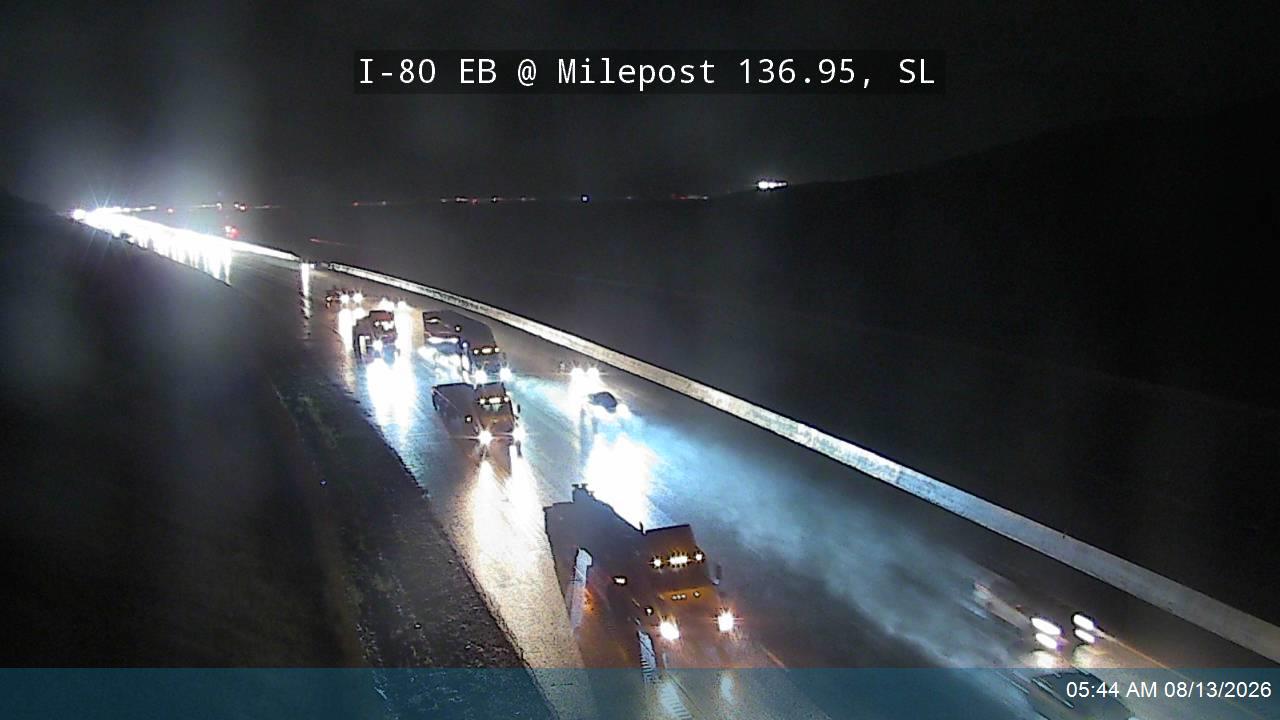 I-80 / Parleys Canyon EB @ Milepost 136.95, SL