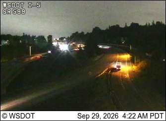 I-5 at MP 155.9: SR 599 Interchange
