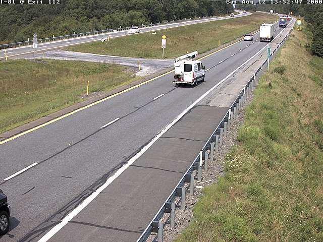 I-81 N/B @ Exit 112 Hegins Schuylkill Co.