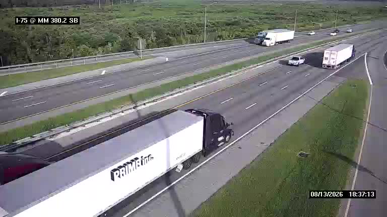 I-75 @ MM 380.2 / Paynes Prairie North A