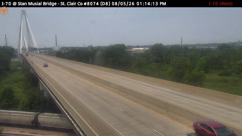 I-70 at Stan Musial Bridge (#8074)