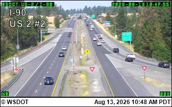 I-90 at MP 277.5: US 2 Interchange