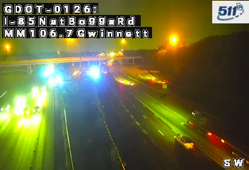 GDOT-0126: I-85 N at BoggsRd MM 106.2 (Gwinnett)