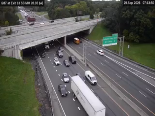 I-287 at Exit 13 SB MM 20.95 (A)