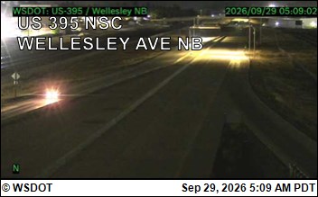 US 395 NSC at MP 160.7: Wellesley Ave