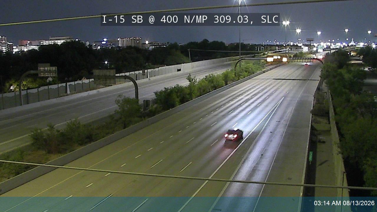 I-15 SB @ 400 N / MP 309.03, SLC