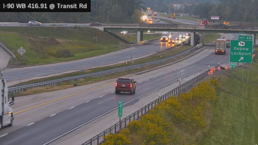 I-90 MP 416.91 WB at Transit Road
