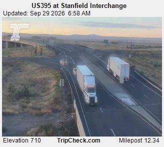US395 at Stanfield Interchange