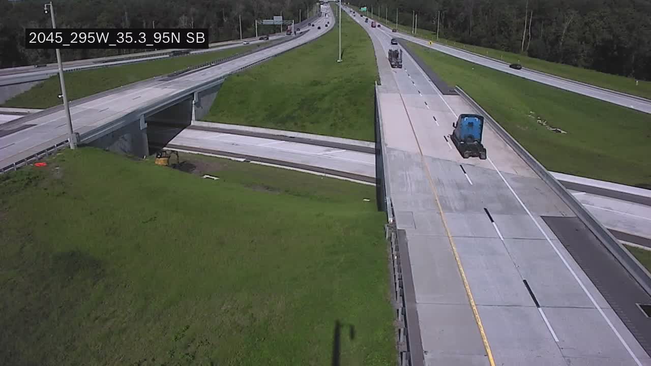 I-295 W SB at I-95 North Interchange