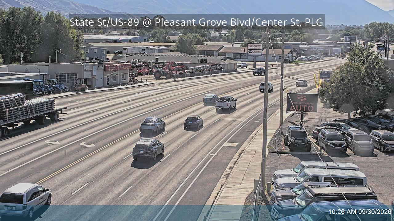 State St / US-89 @ Pleasant Grove Blvd / Center St, PLG