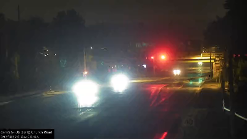US 20 at Church Road