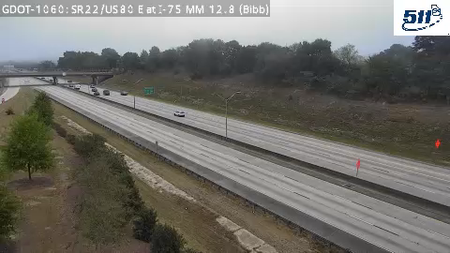 GDOT-1060: SR22/US80 E at I-75 MM 12.8 (Bibb)