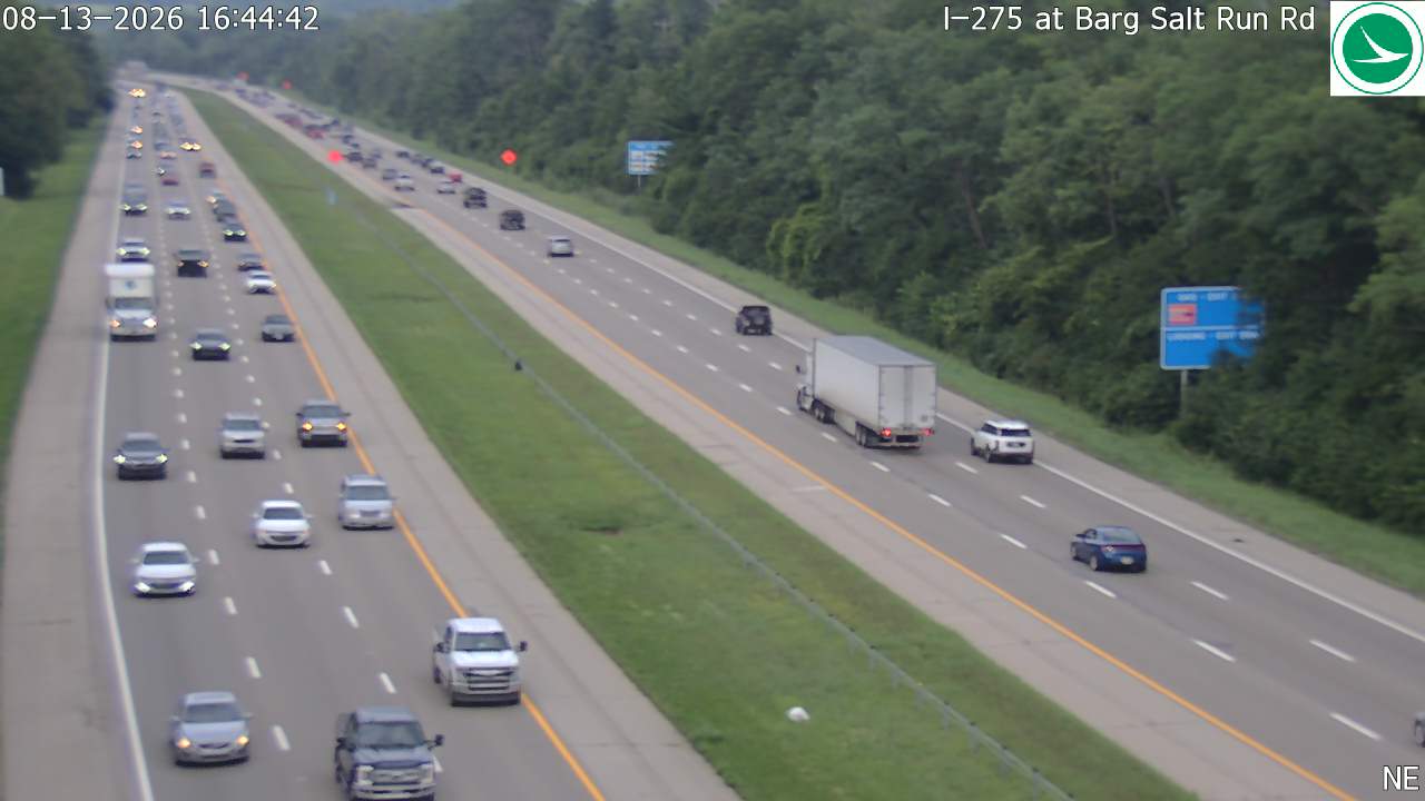 I-275 at Barg Salt Run Rd