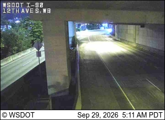 I-90 at MP 2.7: 12th Ave S, WB