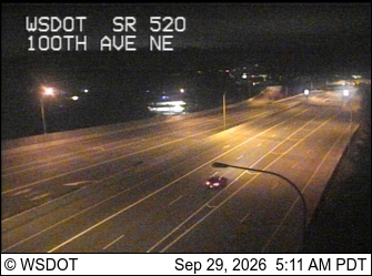 SR 520 at MP 5.7: 100th Ave NE