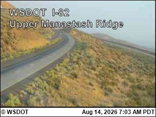 I-82 at MP 7.7: Manastash Ridge Summit