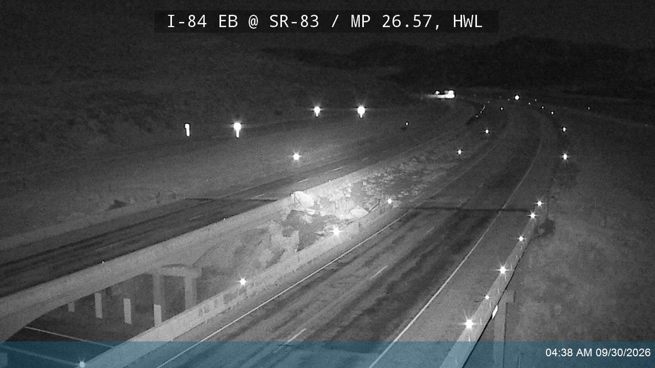 I-84 EB @ SR-83 / MP 26.57, HWL