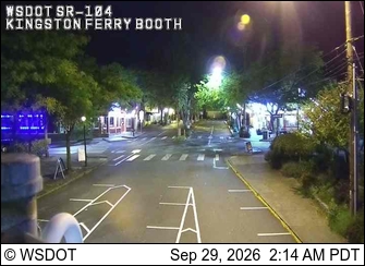WSF Kingston SR 104 at Toll Booths
