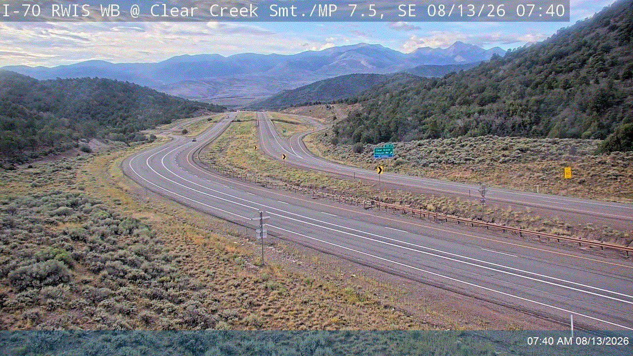 I-70 RWIS WB @ Clear Creek Summit / MP 7.46, SE