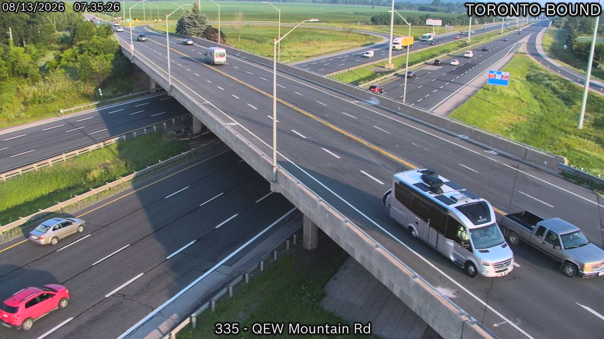 QEW near Mountain Road