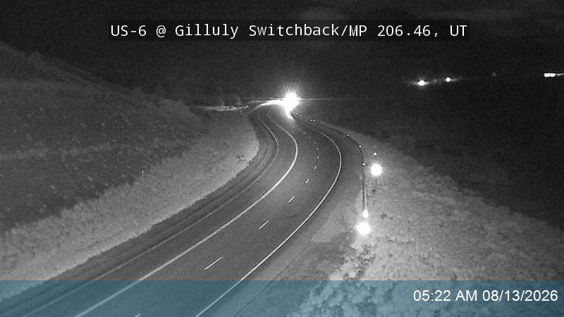 US-6 @ Gilluly Switchback / MP 206.46, UT