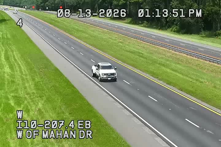 I10-MM 207.4EB-W of Mahan Dr