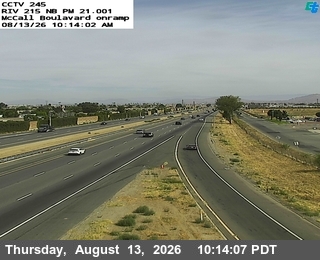 I-215 : (245) North of McCall Boulevard
