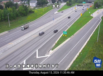 I-43  - I-43 at Wright St