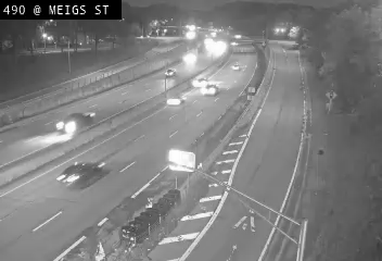 I-490 at Meigs Street