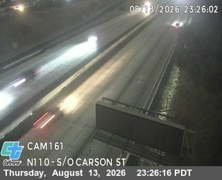 I-110 : (161) S/O Carson St