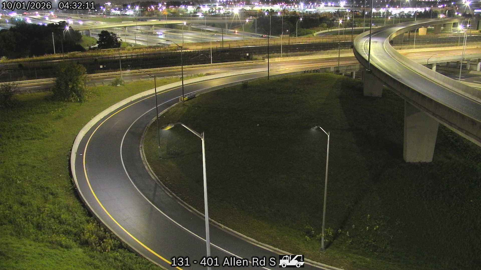 Highway 401 at Allen Road South