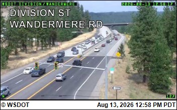 US 395 at MP 167.9: Wandermere Rd