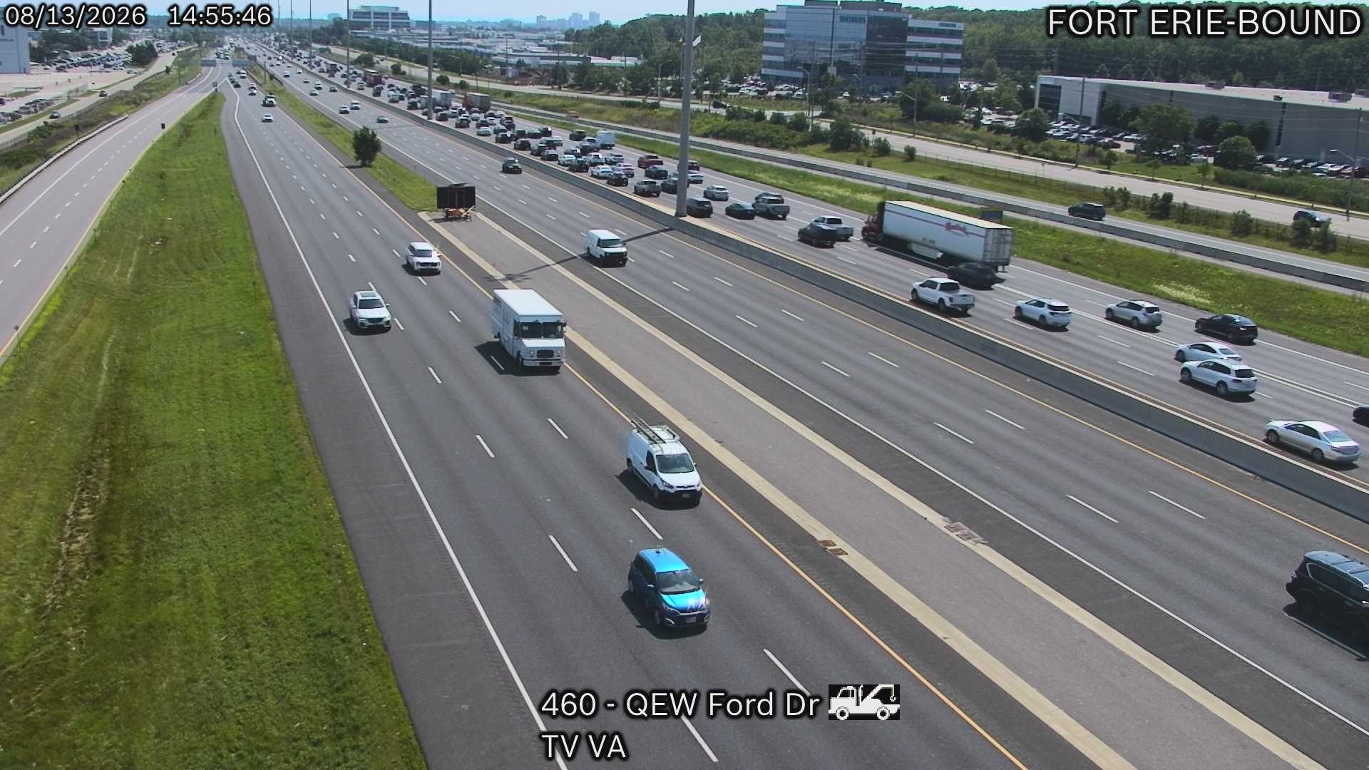 QEW near Ford Drive