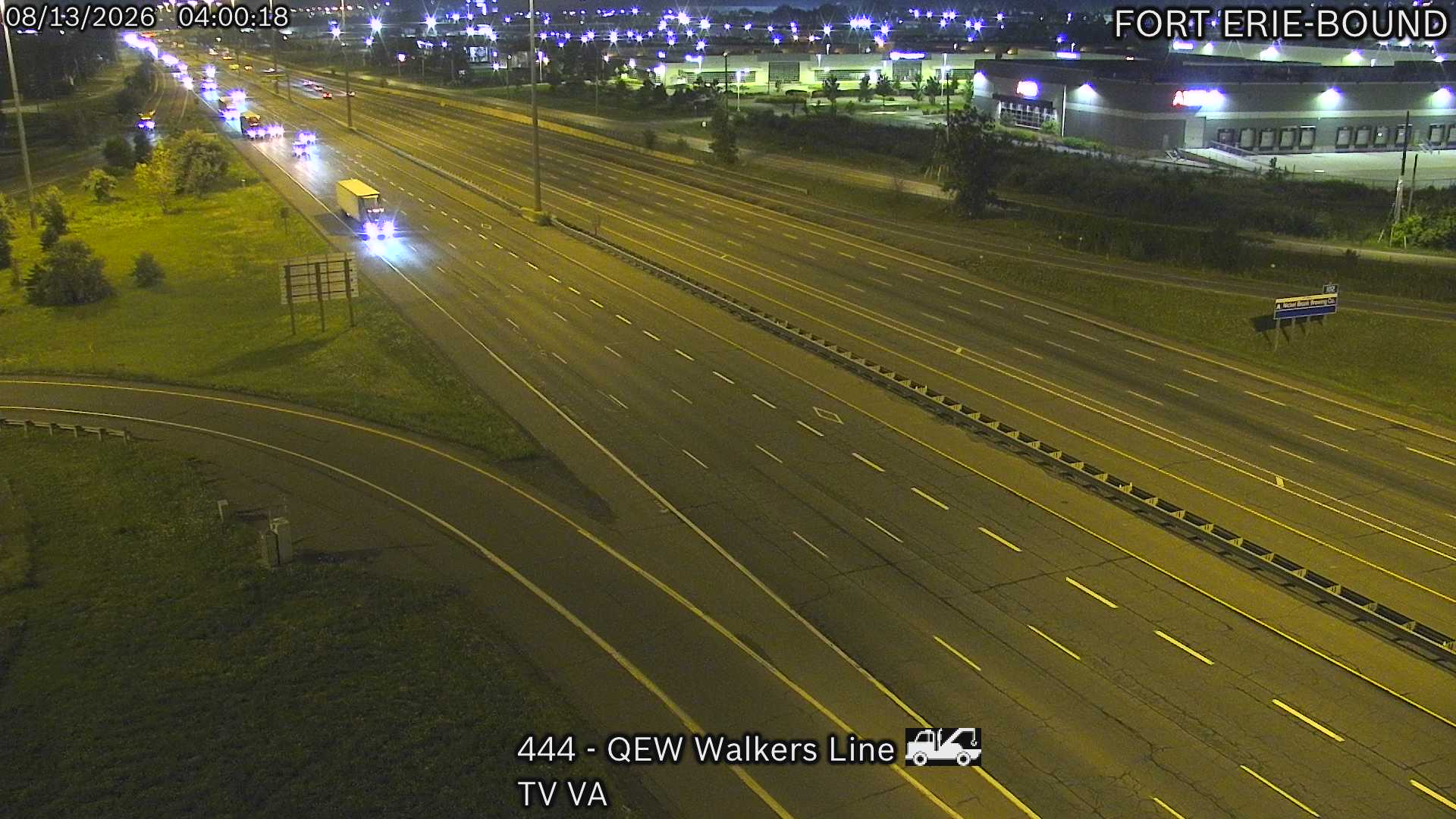 QEW near Walkers Line