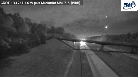 GDOT-1347: I-16 W past MarionRd MM 7.5 (Bibb)