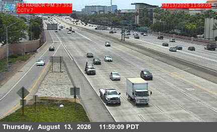 I-5 : (7) Harbor Boulevard