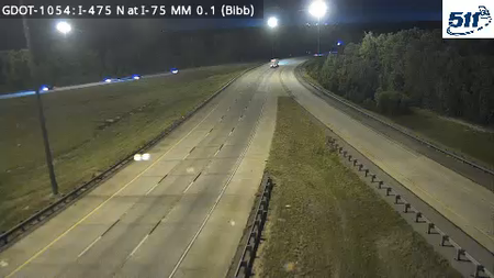 GDOT-1054: I-475 N at I-75 MM 0.3 (Bibb)
