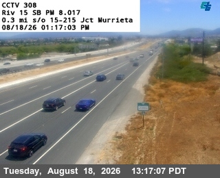 I-15 : (308) N/O Warm Springs Creek