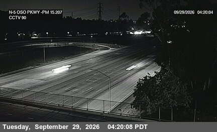 I-5 - I-5 : (90) Oso Parkway Overcross - North